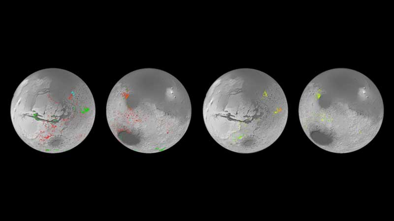 Bilder d. ESA v. Planeten Mars